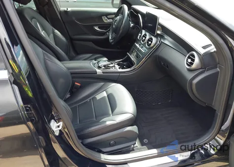 2016 Mercedes-Benz C 300 Sport 4Matic from USA, damaged, VIN 55SWF4KB2GU122867